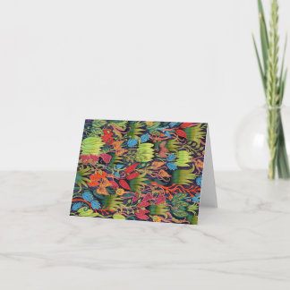 Rainbow Rainforest Notecards Anteckningskort