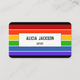Rainbow Rand | Anpassa Visitkort