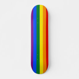Rainbow rand Anpassningsbar Mini Skateboard Bräda 18,5 Cm