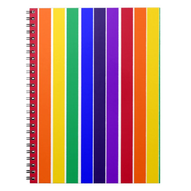 Rainbow Rand Anteckningsbok (Framsidan)