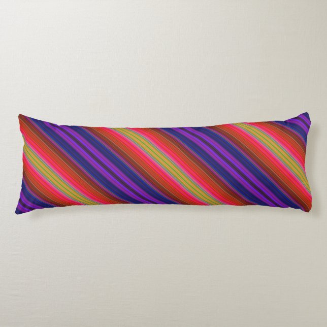 Rainbow Rand Body Pillow Kroppskudde (Framsidan)