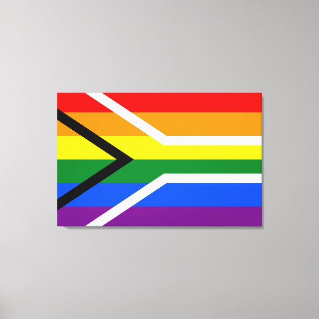 Rainbow Rand Canvastryck (Framsida)