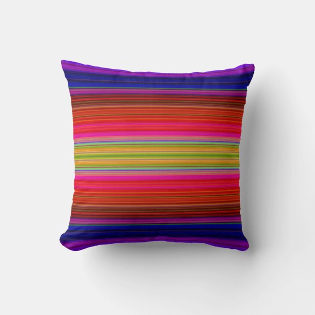 Rainbow Rand Dekorativ kudde (Framsida)