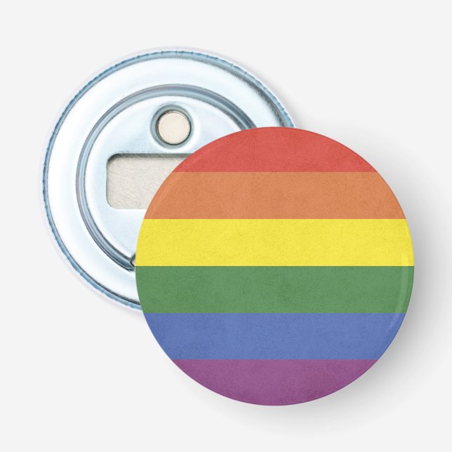 Rainbow rand flasköppnare (Framsidan)