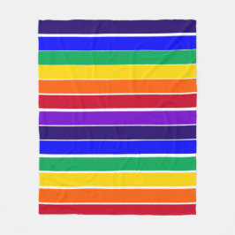 Rainbow Rand Fleecefilt