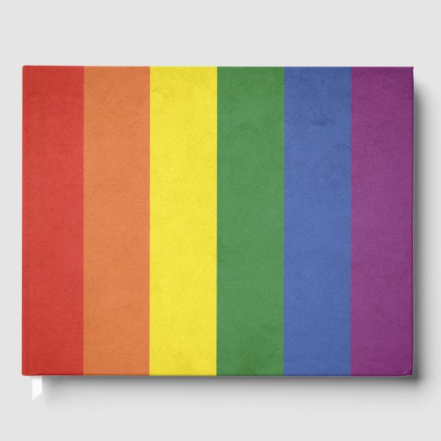 Rainbow rand gästböcker (Framsida)