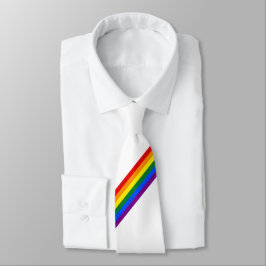 Rainbow Rand Gay pride Business Bröllop Nacke Slips