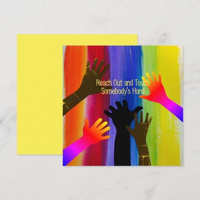 Rainbow Rand (Händer) (Fram/baksida)