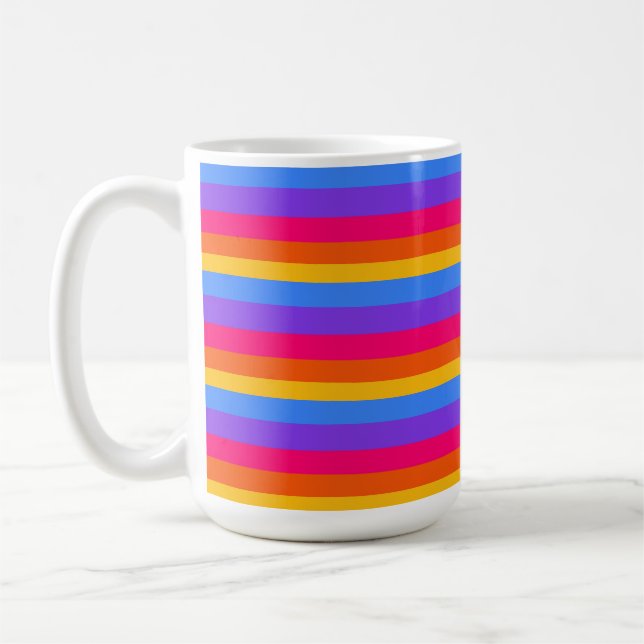 Rainbow Rand Kaffemugg (Vänster)