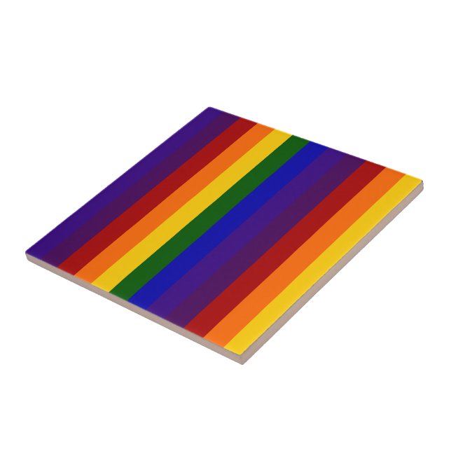 Rainbow Rand Kakelplatta (Sidan)