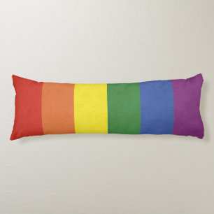 Rainbow rand kroppskudde