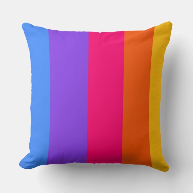 Rainbow Rand Kudde (Framsida)