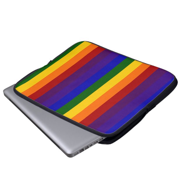 Rainbow Rand Laptop Fodral (Framre botten)