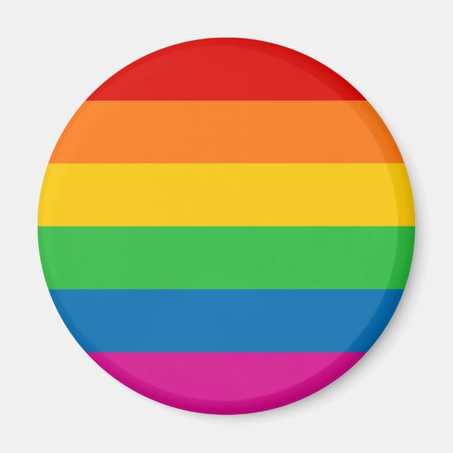 Rainbow Rand Magnet (Framsidan)