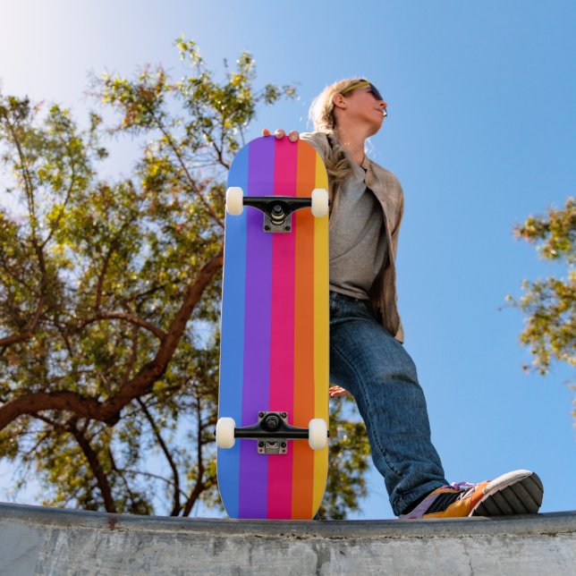 Rainbow Rand Mini Skateboard Bräda 18,5 Cm (Utomhus 1)