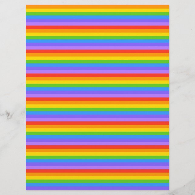 Rainbow Rand Mönster. (Framsida)