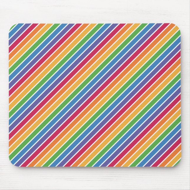 Rainbow Rand Mönster Musmatta (Framsidan)