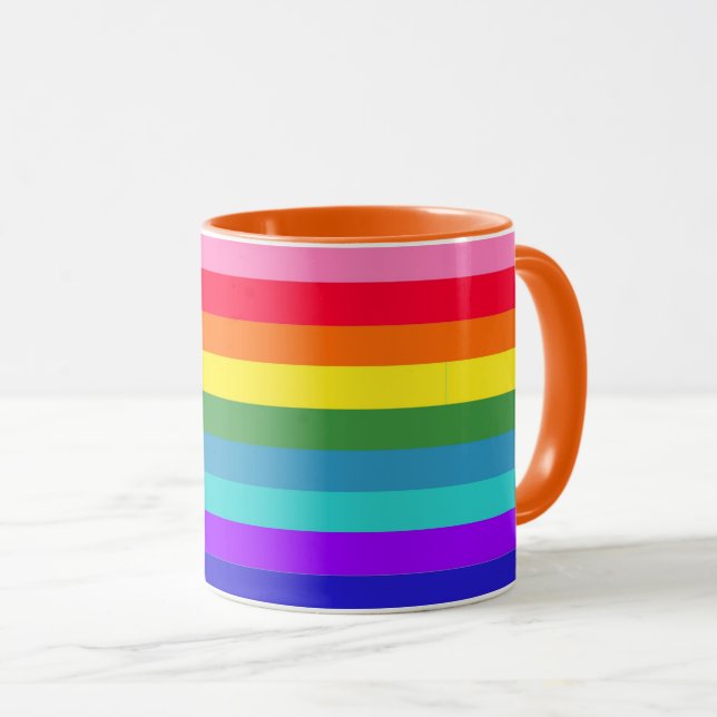 Rainbow Rand Mugg (Framsida höger)
