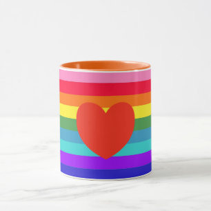 Rainbow Rand Mugg
