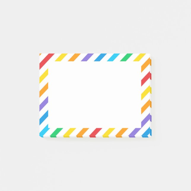 Rainbow Rand Notes Post-it Block (Framsida)