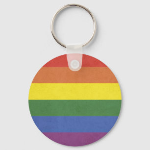 Rainbow rand nyckelring
