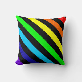 Rainbow Rand Pillow Kudde