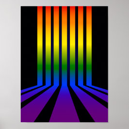 Rainbow rand poster