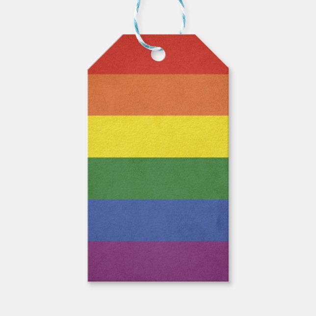 Rainbow rand presentetikett (Framsidan)