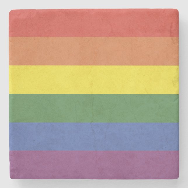 Rainbow rand stenunderlägg (Framsidan)