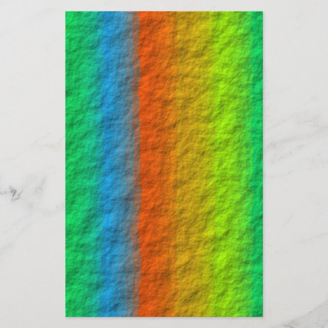 RAINBOW RAND STRUKTUR BREVPAPPER (Framsida)