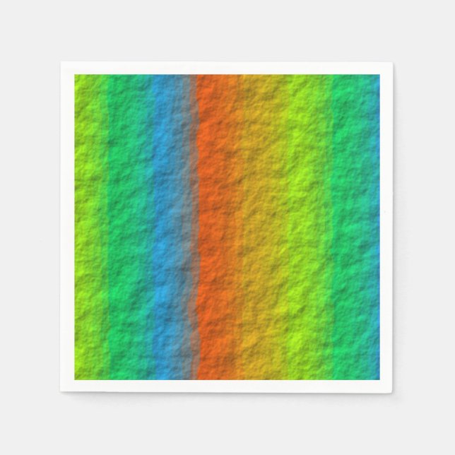 RAINBOW RAND STRUKTUR PAPPERSSERVETT (Framsidan)