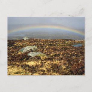Rainbow Rannoch Moor Vykort