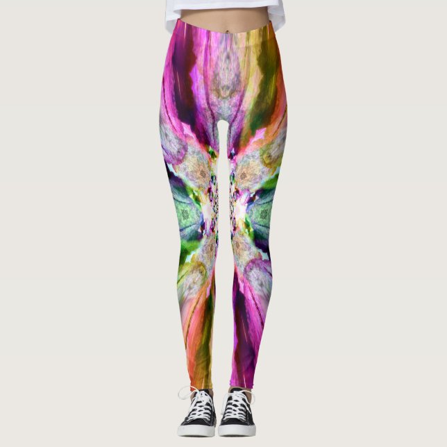 Rainbow Rays Leggings (Framsida)