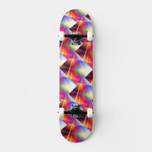 Rainbow Rays Mini Skateboard Bräda 18,5 Cm