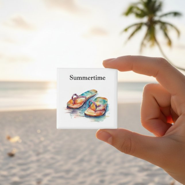 Rainbow Reef Tofflor, anpassade Magnet (Skapare uppladdad)