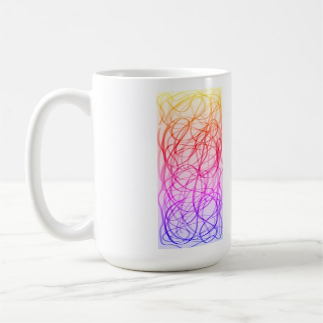 Rainbow Rhapsody Kaffemugg (Vänster)