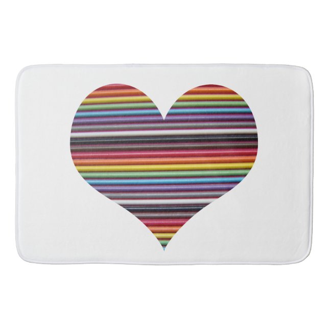 Rainbow Ribbon-kabel Badrumsmatta (Framsidan)