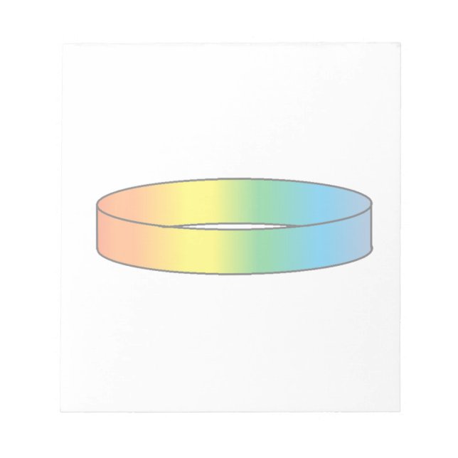 Rainbow Ring Anteckningsblock (Framsida)