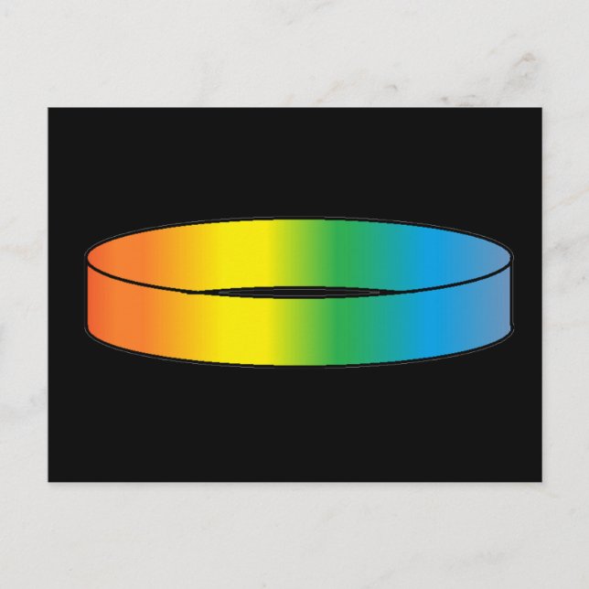 Rainbow Ring Vykort (Framsida)