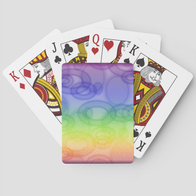 Rainbow Ringar Kortlek (Baksidan)