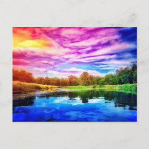 RAINBOW RIVER POSTCARD VYKORT