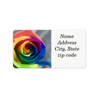 Rainbow ro adressetiketter