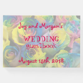 Rainbow Ro Bröllop Guestbook Gästböcker