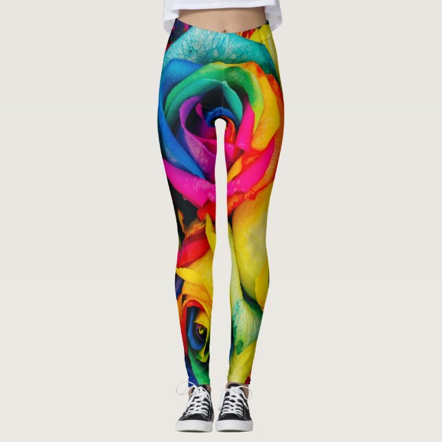 Rainbow Ro i Glorious Färg Leggings (Framsida)