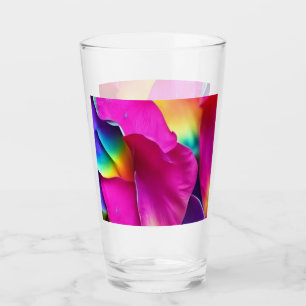 Rainbow Ro Petals Glaskopp