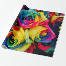 Rainbow Ro Wrapping Papper