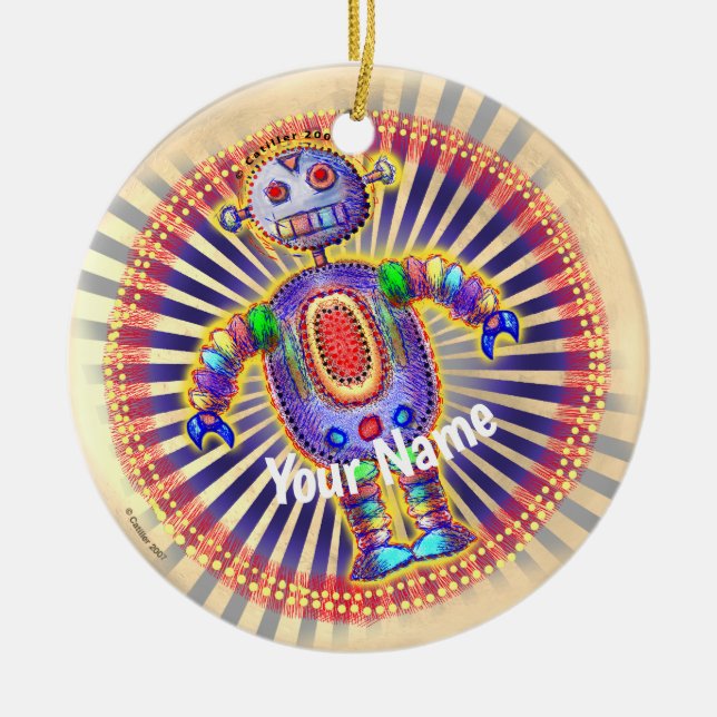 Rainbow Robot ornament (Framsidan)