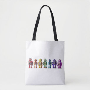 Rainbow Robots Tygkasse