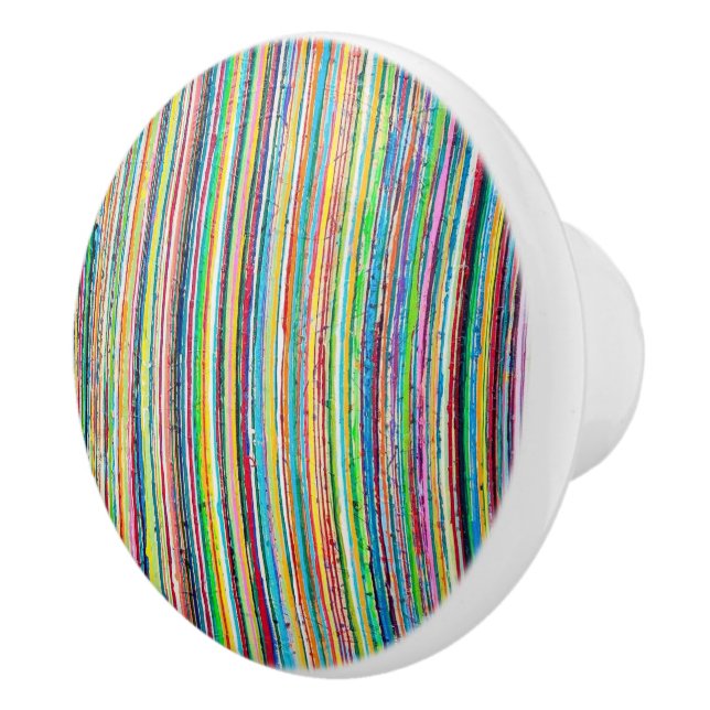 Rainbow Roll Ceramic Knob Knopp (Höger)