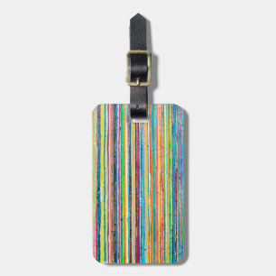 Rainbow Roll Luggage Tag Bagagebricka